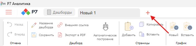Создание дашбордов