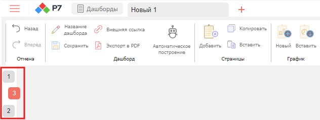 Создание дашбордов