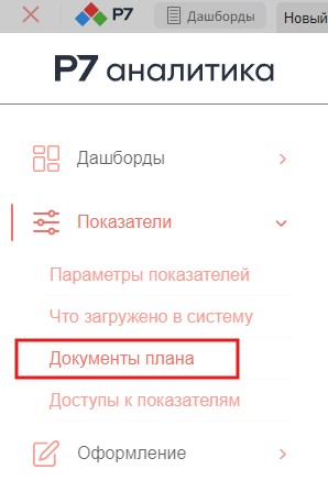 Документы плана