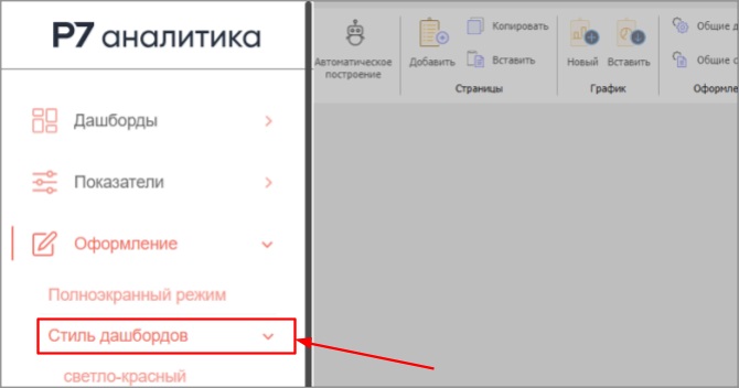 Стиль и анимация дашбордов