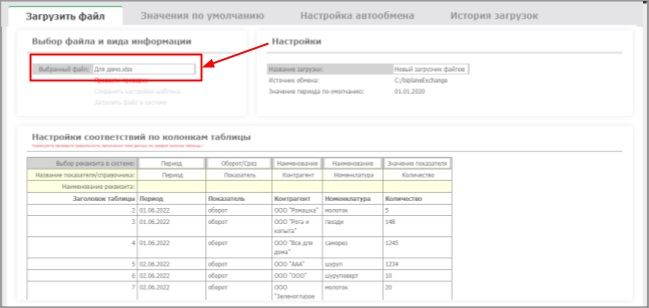 Шаблоны загрузок