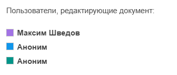 Совместное редактирование презентаций