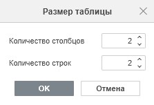 Таблицы