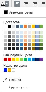 Выбор цветовой схемы