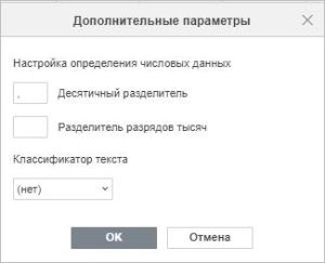 Вырезание / копирование / вставка данных