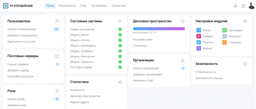 Интеграция Р7-Графики в Корпоративный сервер 2024