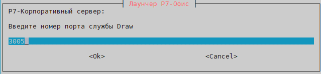 Укажите порт, который будет доступен для других нод, этот порт будет проброшен в контейнер на порт 3005. Рекомендуем оставить как есть, либо изменить, если он уже занят на ноде, иначе установка не выполнится.