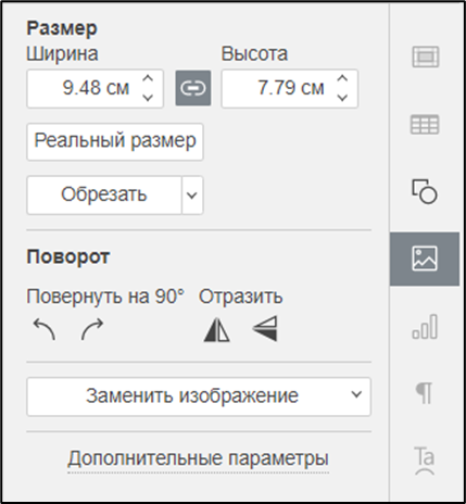 Вставка изображений