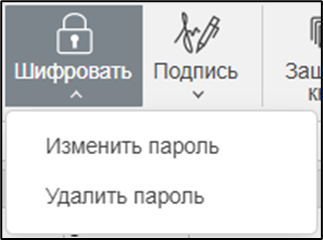 Защита презентации с помощью пароля