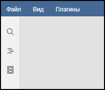 Панели просмотрщика в десктопной версии